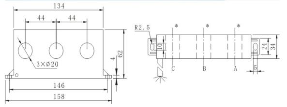 STR2160B Current transformer used for protecting motor STR2160B Current transformer used for protecting motor